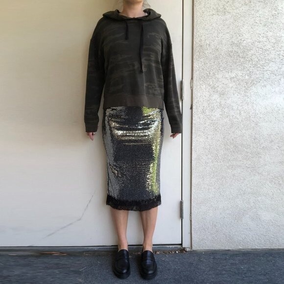 Sanctuary Hoodie - Green - Size XS - Picture 6 of 7